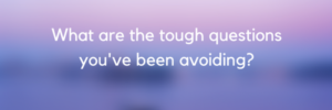 Avoiding tough questions?