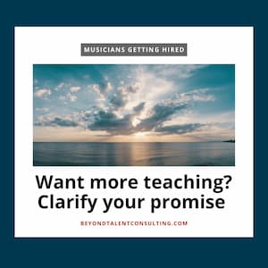Want more teaching opportunities? Clarify your promise