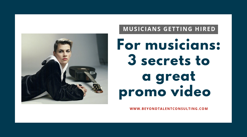 For musicians: 3 secrets to a great promo video