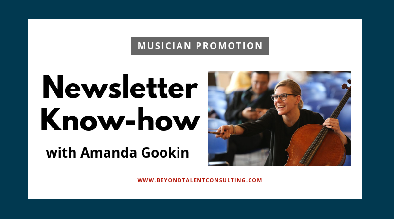 Musician Newsletter Know-how with Amanda Gookin