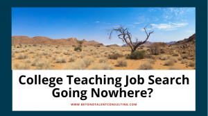 College Job Search Going Nowhere?