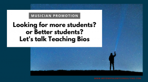 Your Teaching Bio as a Call to Action