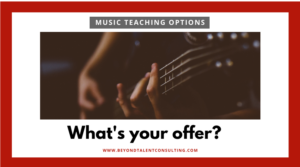 Musicians . . . what's your offer?