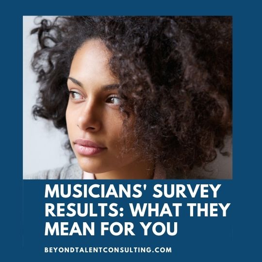 Musicians’ survey results are in . . .