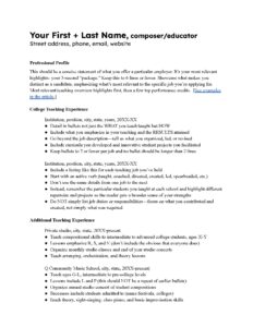 Musician CV Examples_Composer_1