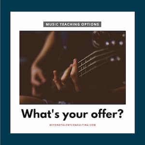 Musician: what’s your offer? (really)