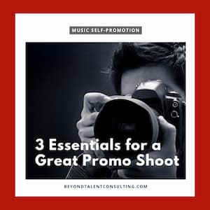3 Essentials for Musicians for a Great Promo Shoot